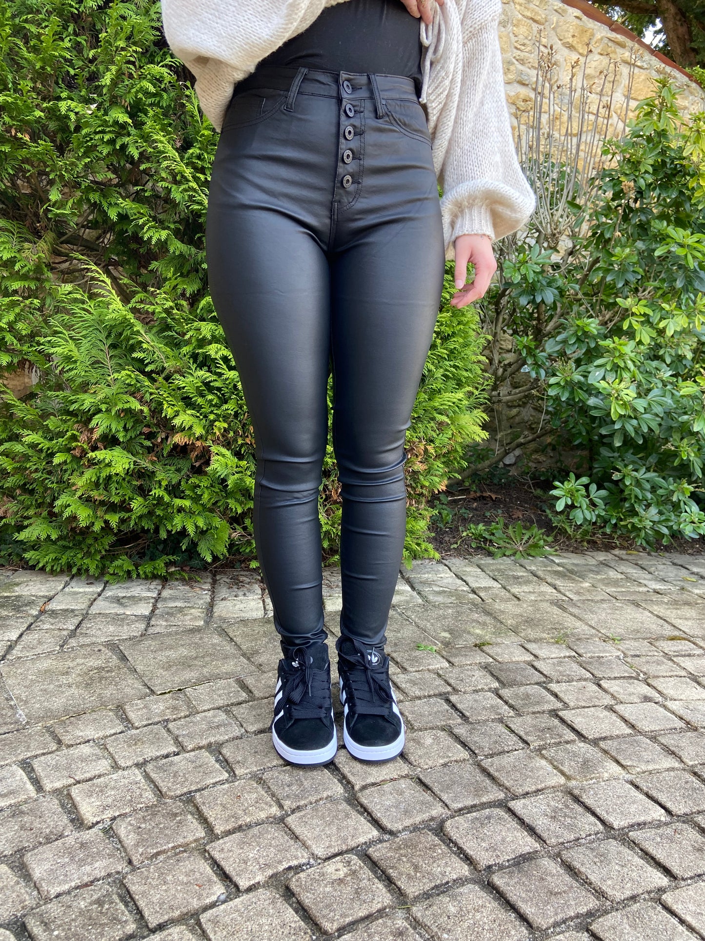 Pantalon similicuir Gwen