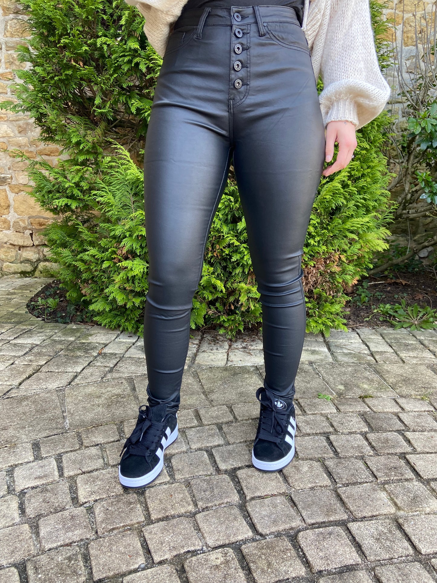 Pantalon similicuir Gwen