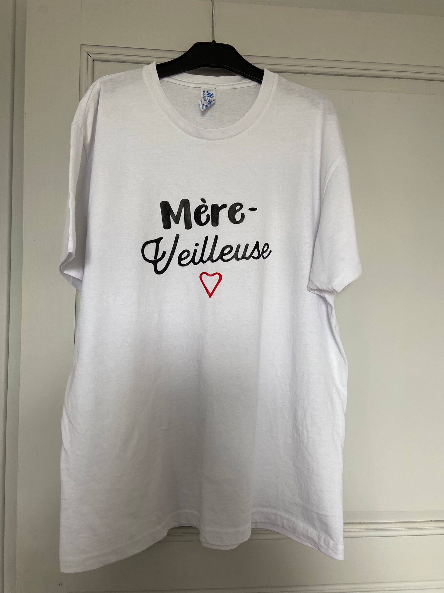 T shirt maman blanc