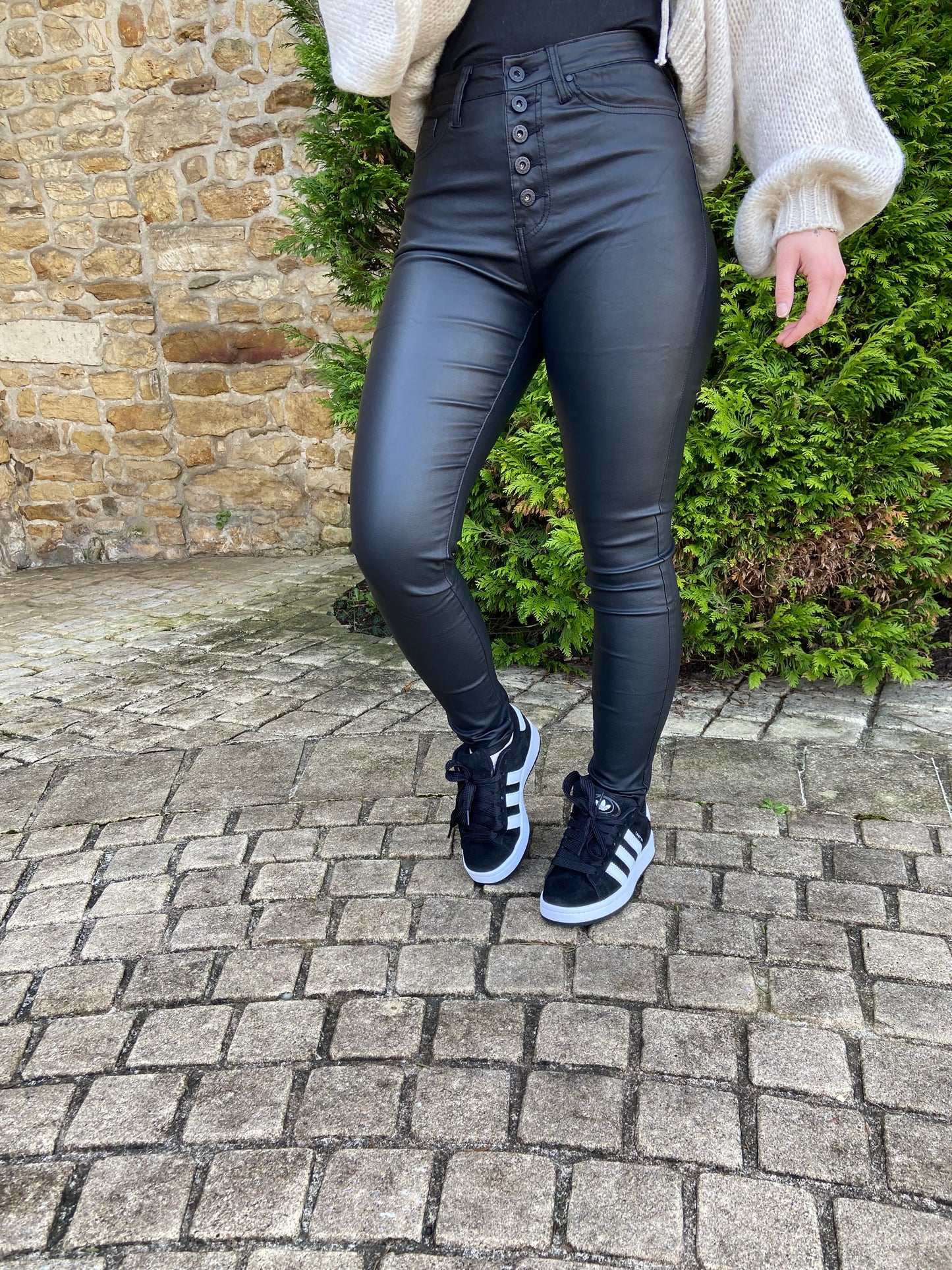 Pantalon similicuir Gwen