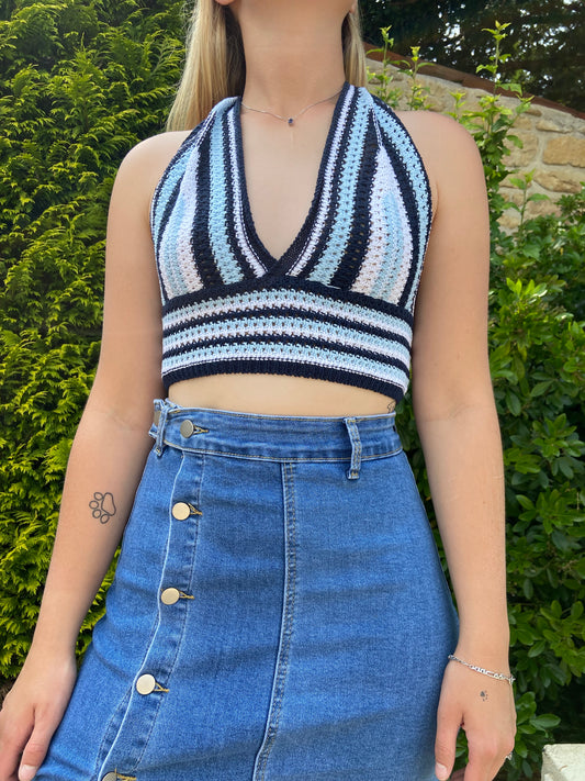 Top en crochet