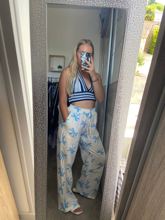 Pantalon palmiers