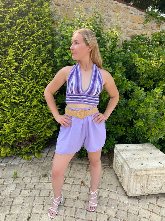 Top en crochet